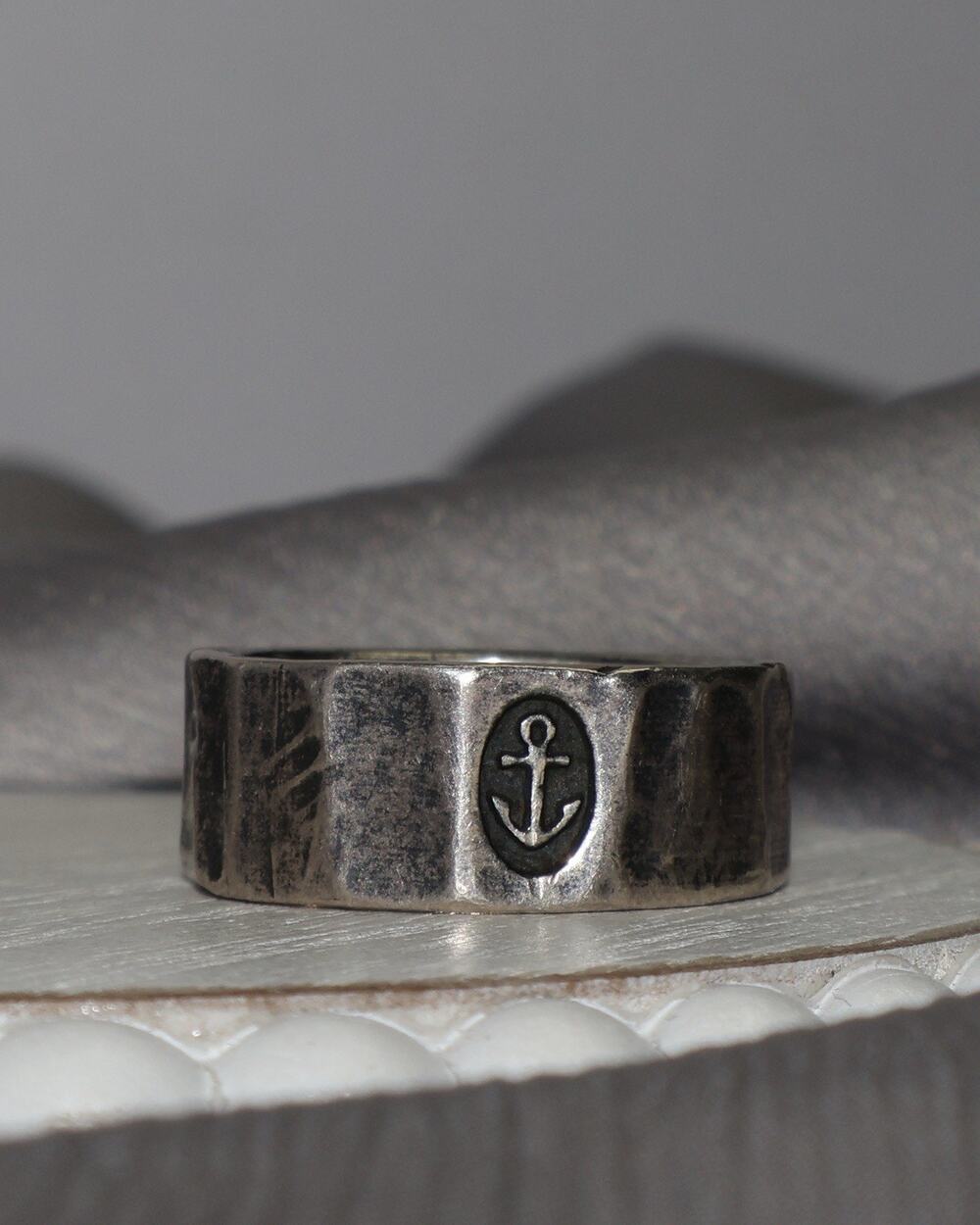 James Avery 925 Forged Faith Hope & Love Ring 14.9G / Sz 12